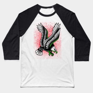 Eagle traditional style Baseball T-Shirt